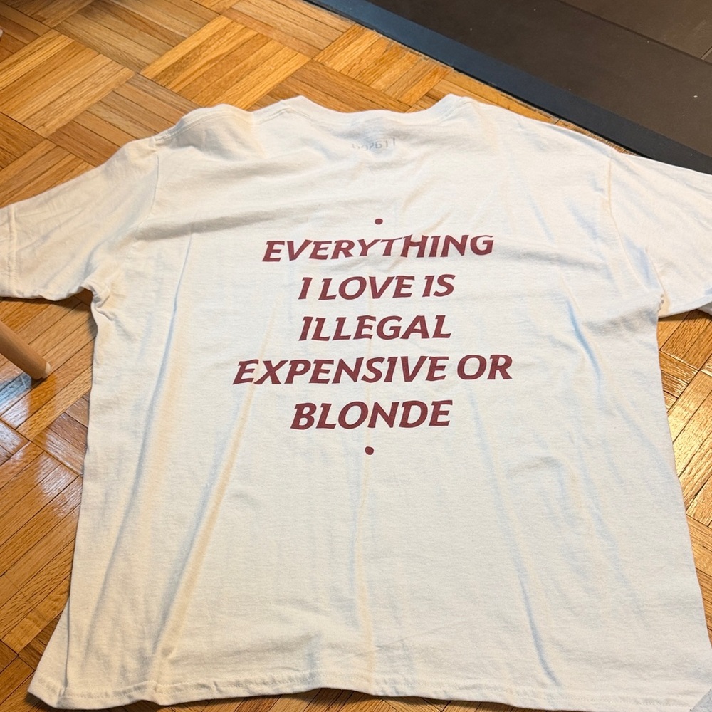 White Graphic Tee